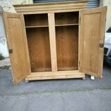 Armoire Alsacienne en pin milieu du XIX siècle
