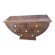 Half-moon commode