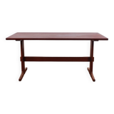 Table basse vintage en teck danois milieu du siècle 50er 60er