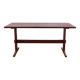 Table basse vintage en teck danois milieu du siècle 50er 60er
