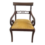 Office armchair, regency style