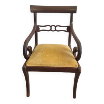 Fauteuil de bureau, style regence