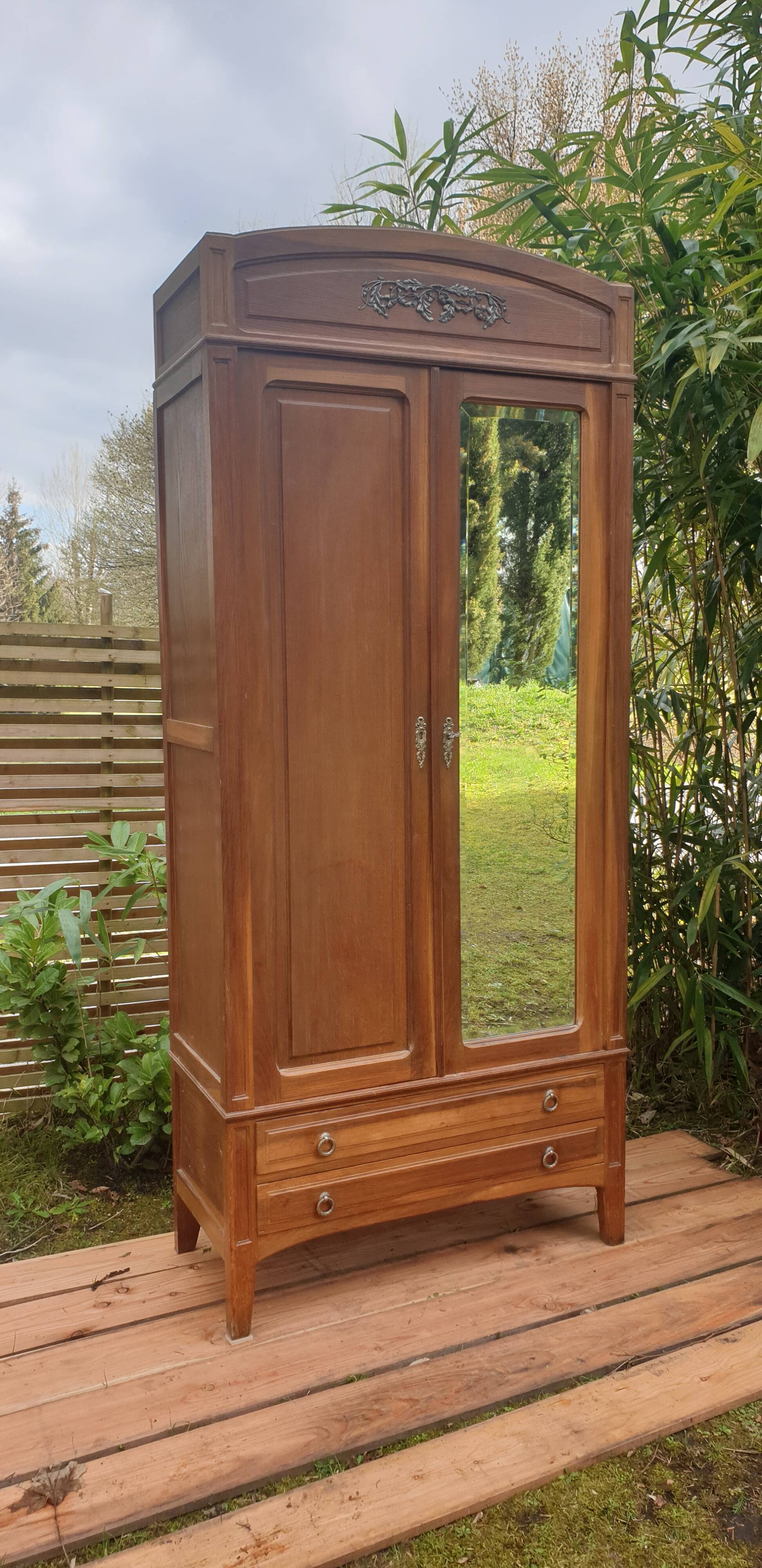 Oak cabinet