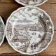5 plates N Fontabesso Italy