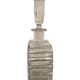 Real lead crystal foreign, small molded glass carafe and stopper