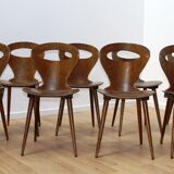 Suite of 8 Baumann bistro chairs