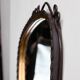 Wrought iron mirror