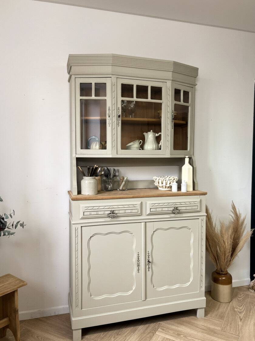 Vintage beige sideboard