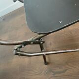 Lot de 4 chaises industrielles pliantes