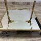 Table basse vintage Hollywood Regency 