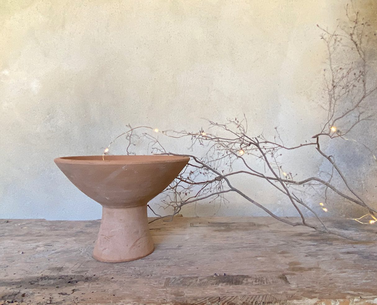 Vase en terre cuite "babylon"