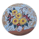 Vintage Vallauris Ceramic Large Plate 35 cm – G. Azema – Sunflower