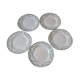Set of 5 dessert plates Creil Montereau