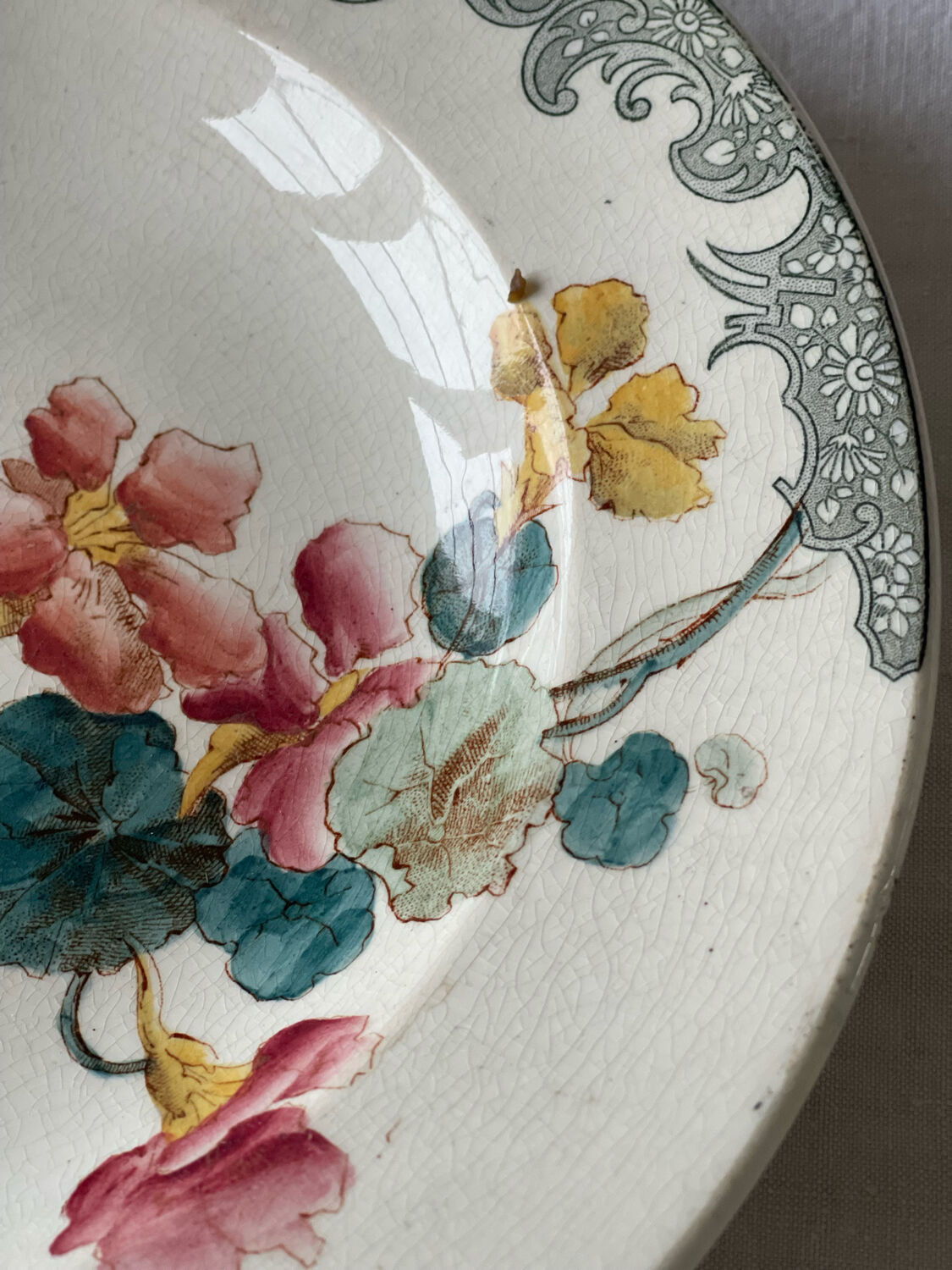 Old plate early XX th