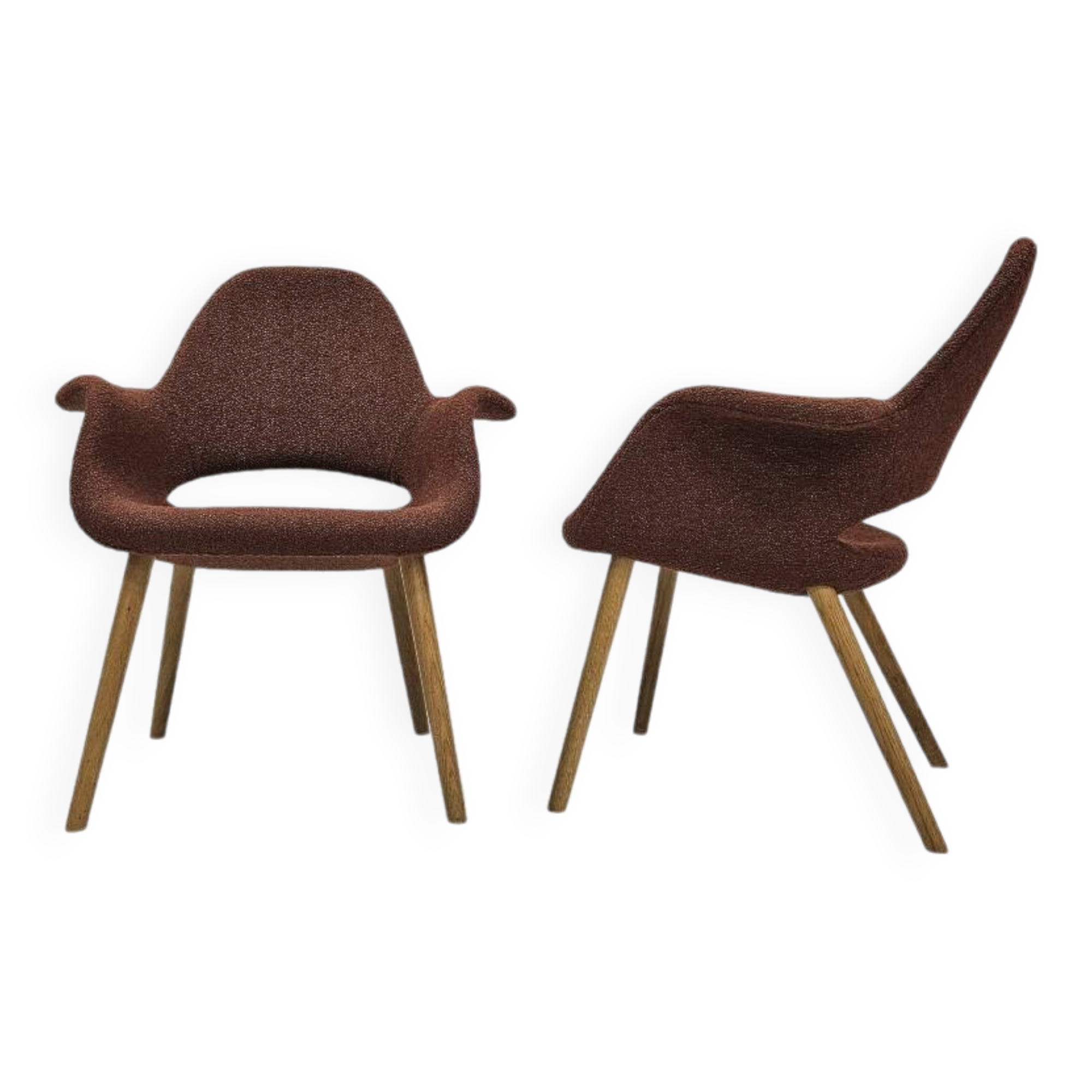 Chaise Boucle Charles Eames Organic de Vitra