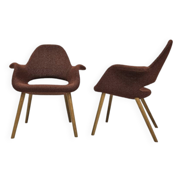 Chaise Boucle Charles Eames Organic de Vitra