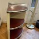 Formica and Vintage Metal Corner Cabinet (50-60)
