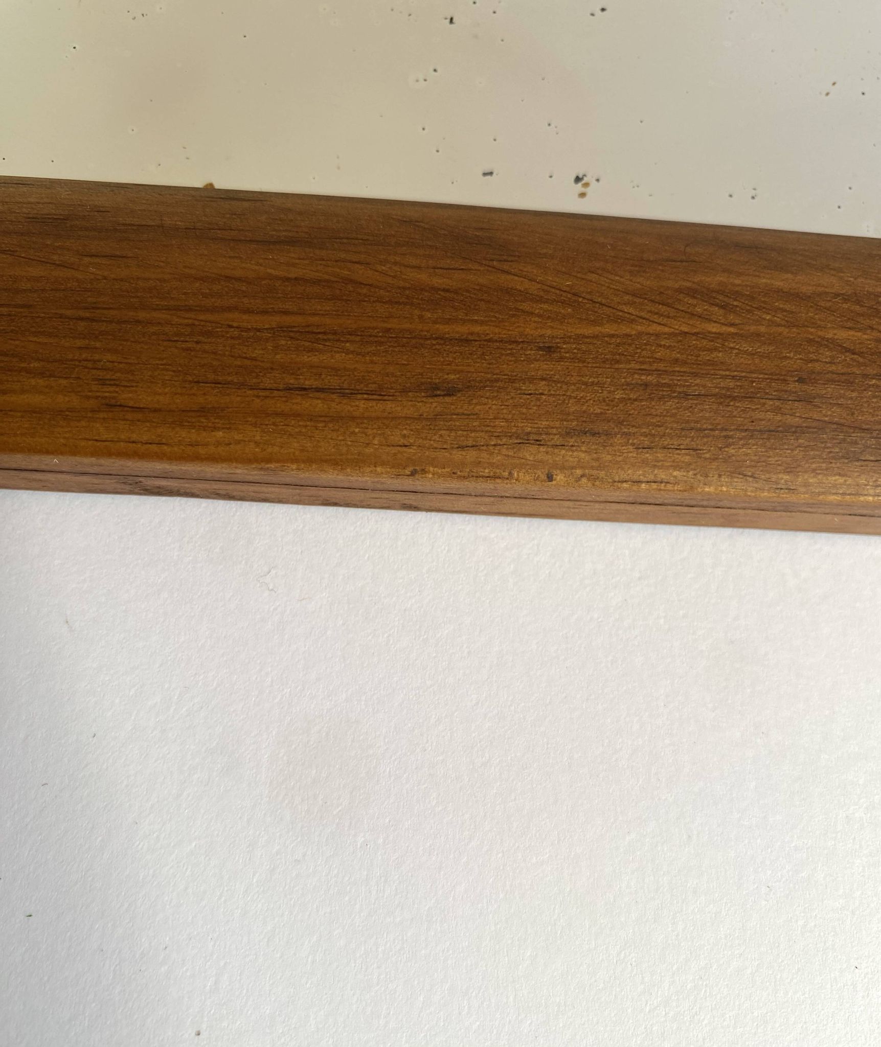 Miroir glace ancienne, bois chapeau de gendarme