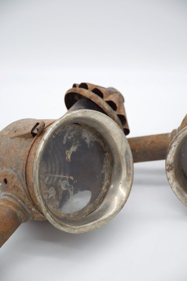 Pair of lanterns carriage 1900'