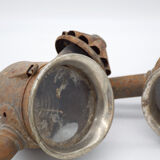 Pair of lanterns carriage 1900'