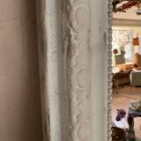 Antique mercury mirror with patina