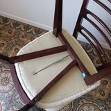 Lot de 4 chaises vintage