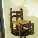 Vintage mulched low chair 1940