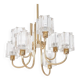Lustre en Verre Cristal de Peill & Putzler, 1970s
