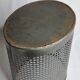 Industrial style metal wastebasket, 50s