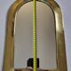 Vintage Moroccan Brass Mirror, Arch Shape, 43 x 28 cm, Stamped