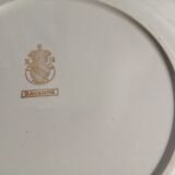 Set of 2 Lunéville plates Saverne porcelain old