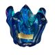 Vintage Cobalt Blue Glass Vase by Jacques – Edelweiss Label, 1970s