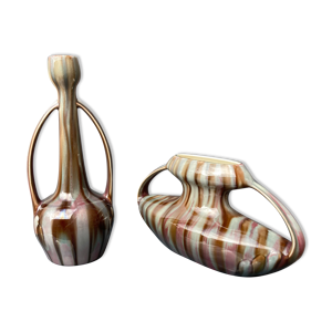 Paire de vases art-déco
