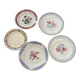Vintage set of 5 Badonviller Luneville plates and others