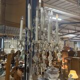 Bronze-colored wall light with 12 lights