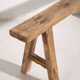 Antique solid wood stool (c.1870) #33