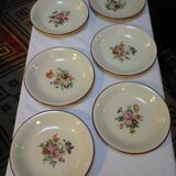 6 assiettes creuses japon / Salins