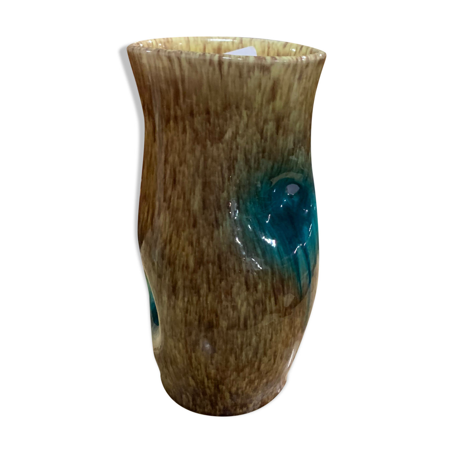 Ceramic vase by Accolay 1960