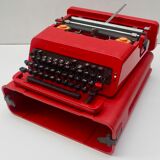 Machine à écrire Valentine, icone Pop du design design E.Sottsass/Olivetti