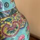 Pied de lampe en céramique