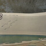 School poster Rossignol collection years 50,N° 45 and 46 the tundra - the virgin forest