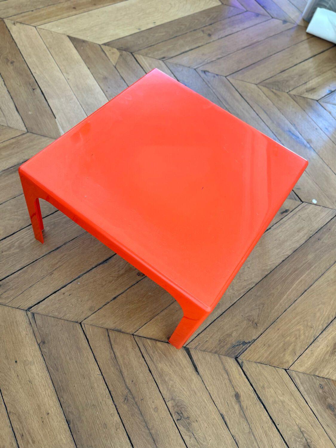 Orange Flair coffee table