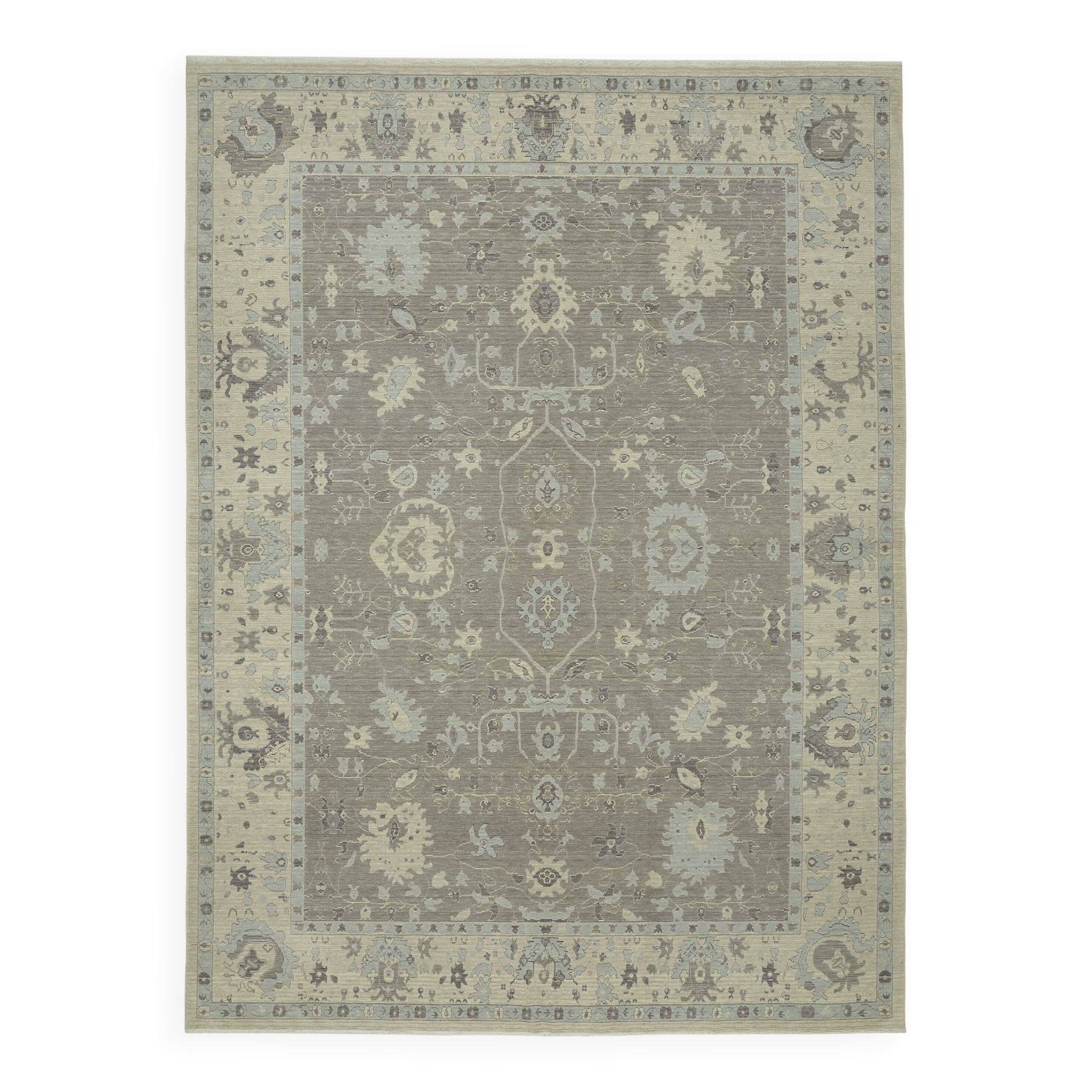 Turkish Handcrafted Loom Oushak Rug 258 cm x 347 cm