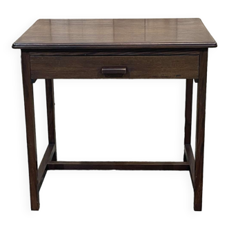 Table bureau en acajou des années 1970