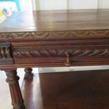 Ancien-Desserte-Console-Meuble de présentation-Henry II-fin xixème