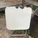 Old garden table