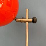 Mid-century orange eyeball space age desk lamp