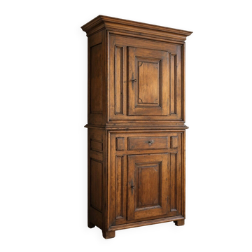 Antique two-body walnut buffet from 1800