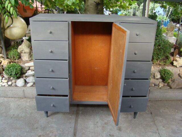 Vintage 50/60 mutitiroirs chest of drawers