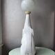Vintage ceramic elephantlamp/table lamp with bol from the eighties